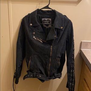 Punk jean jacket